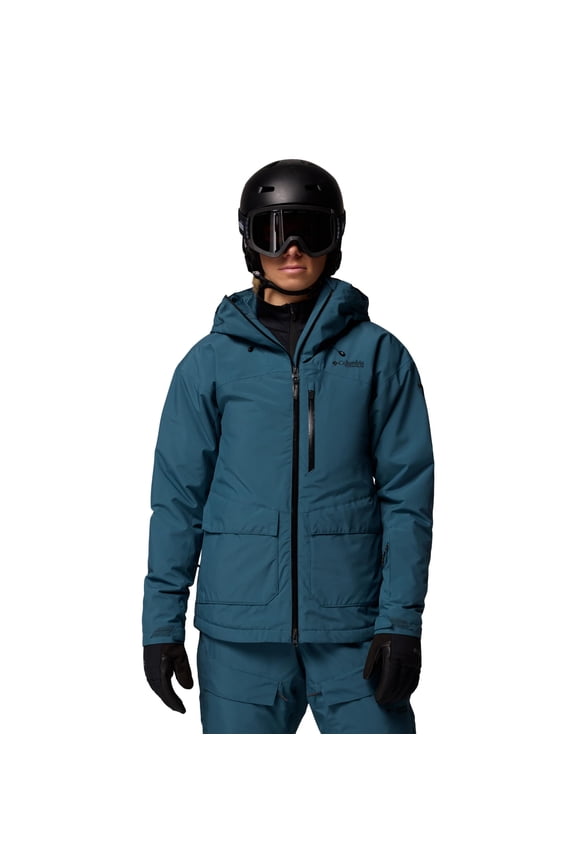 Women's Highland Summit III Insulated Jacket, Omni-Heat Infinity, Omni-Tech Waterproof, Everblue, X-Large, 213342