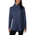 thumbnail image 1 of Columbia Women's Holly Hideaway Waffle Cowl Neck Pullover, Nocturnal, Medium, 1 of 9