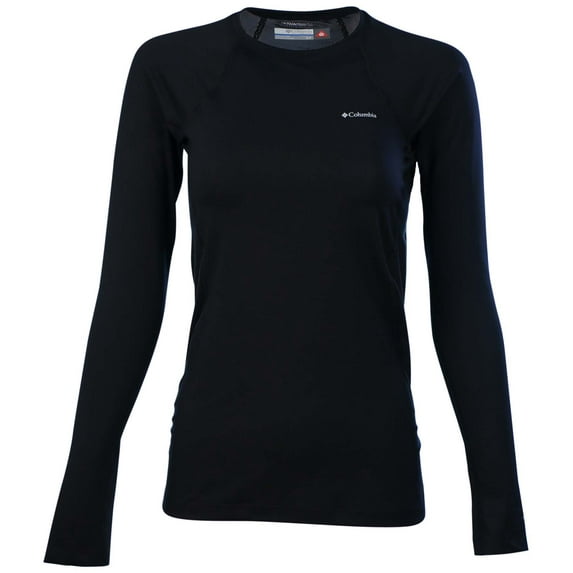 Columbia Women's Midweight Long Sleeve Shirt-Black