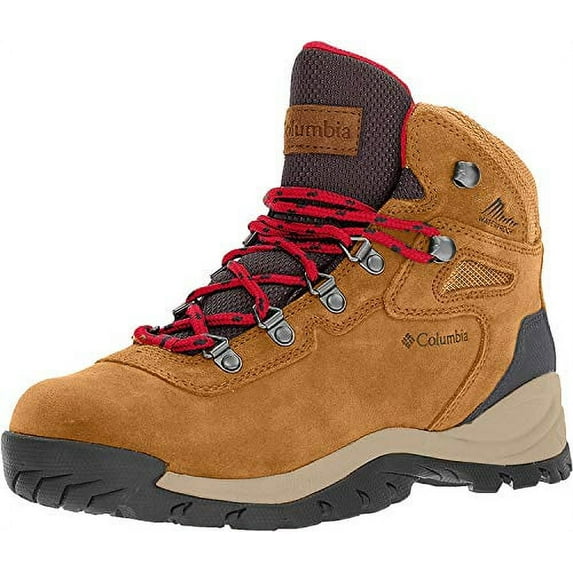 Columbia Women's Newton Ridge Plus Amped Waterproof Hiking Boots (Elk, 6)