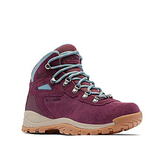 Columbia Women's Newton Ridge Plus Waterproof Amped, Epic Plum/Storm, 6