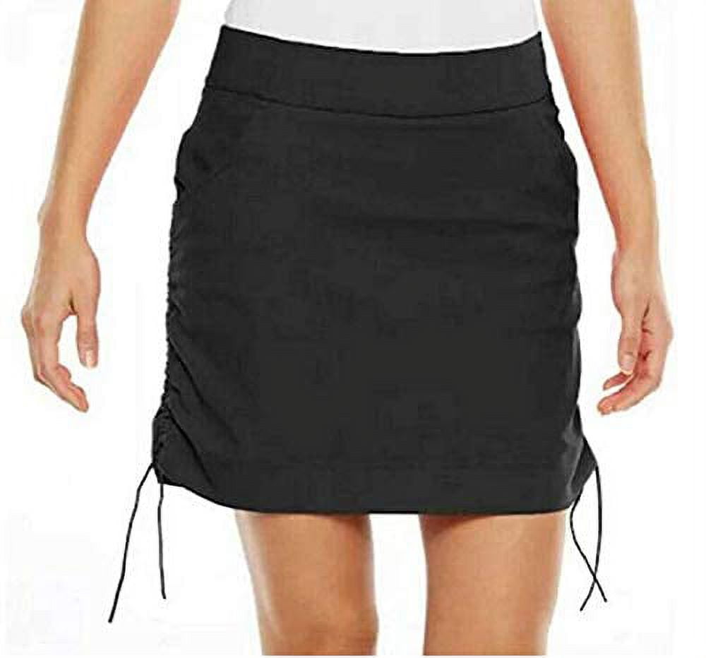 Columbia Women s Omni Shield Stretch Water Stain Resistance Skort Black Medium Walmart