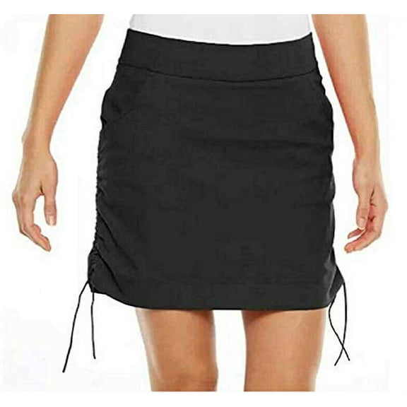 Columbia Women's Omni-Shield Stretch Water & Stain Resistance Skort (Black, Medium)