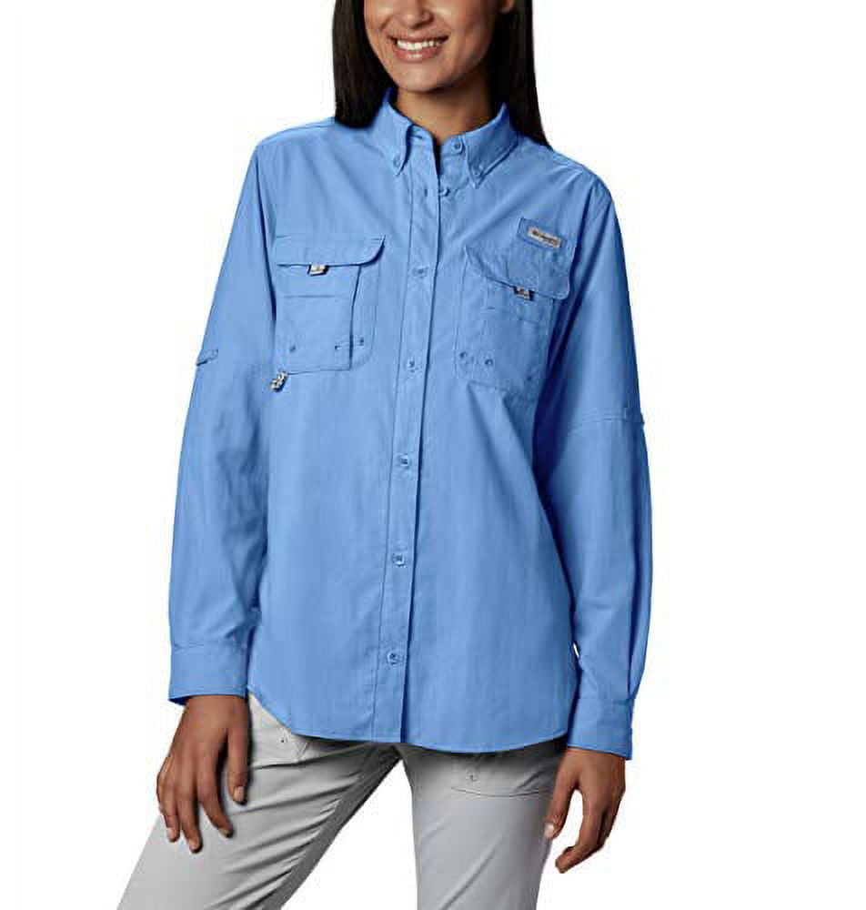 Columbia Women's PFG Bahama II Long Sleeve Shirt, Breathable, UV Protection