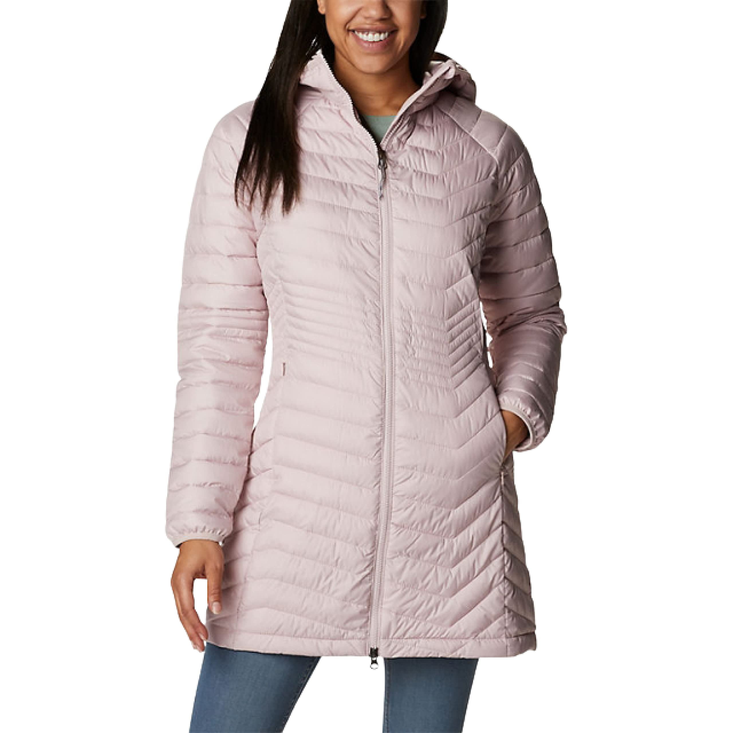 Columbia powder lite hooded jacket womens on sale