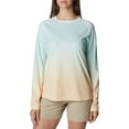 thumbnail image 1 of Columbia Women's Printed Tidal Deflector Long Sleeve Shirt (Cocoa Butter, L), 1 of 4