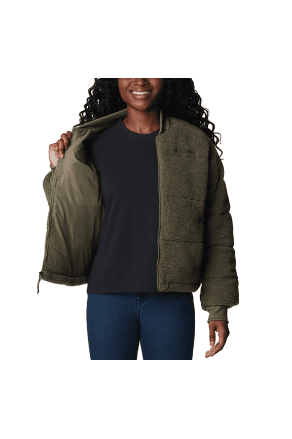 Women's Puffect Novelty Jacket - Dark Stone
