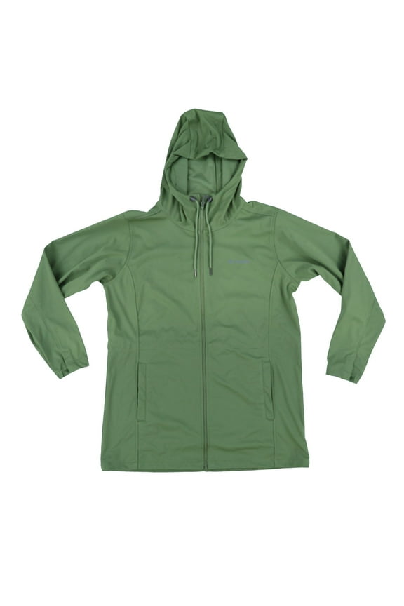 Women's Rose Winds Softshell Jacket Full Zip Canteen Green L New