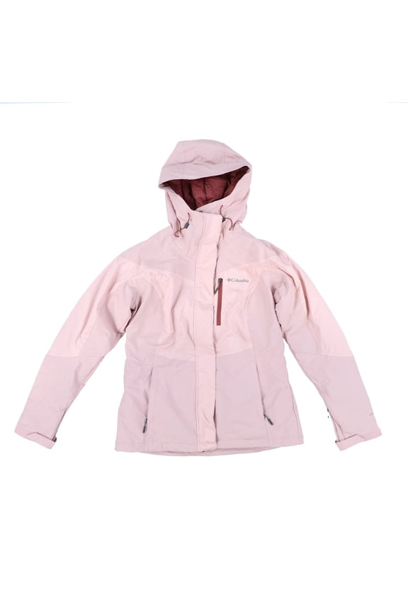 Women's Rosie Run Insulated Jacket Lightweight Logo Dusty Pink New