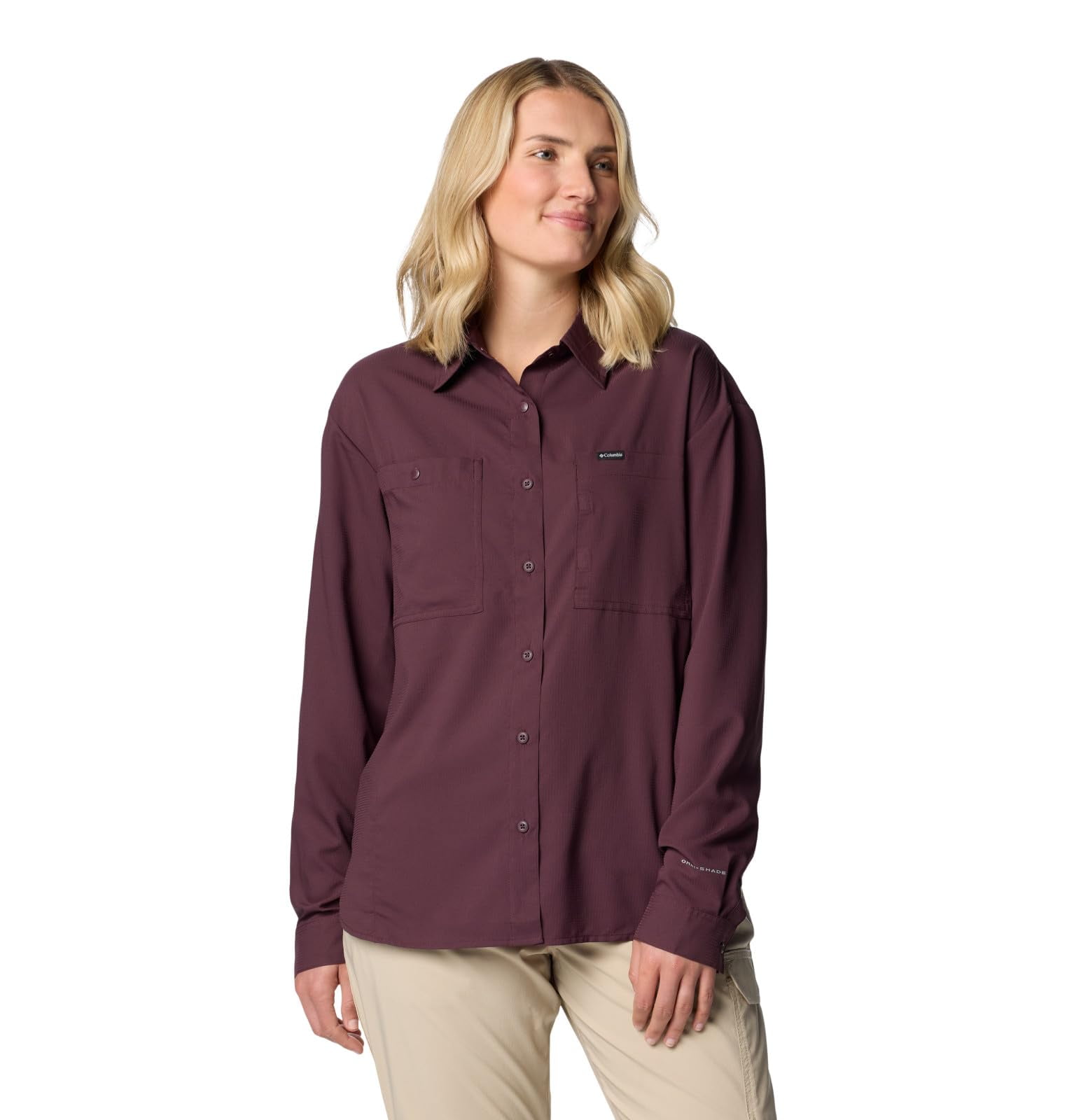 Columbia Women's Silver Ridge Utility Long Sleeve Shirt, Moonvista, 2X Plus - Walmart.com Columbia Women's Silver Ridge Utility Long Sleeve Shirt, Moonvista, 2X Plus - Walmart.com