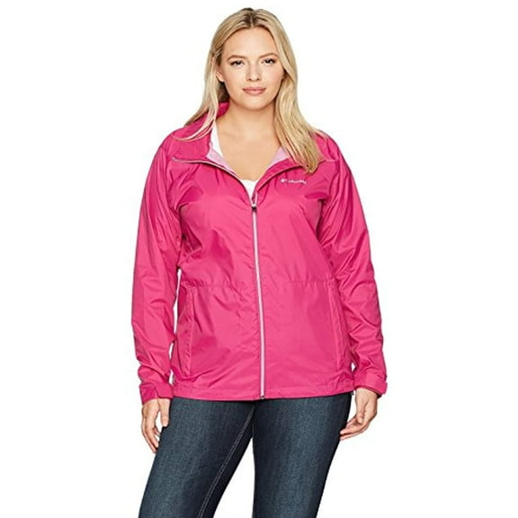 Columbia Women's SizeSwitchback Plus Size Switchback Ii Jacket, Fuchsia, 2X