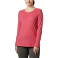 thumbnail image 1 of Columbia Women's Solar Shield Long Sleeve (Rouge Pink, Small), 1 of 1