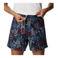 thumbnail image 1 of Columbia Women's Super Backcast Water Short, Collegiate Navy Deep Sea Dash, Small, 1 of 2
