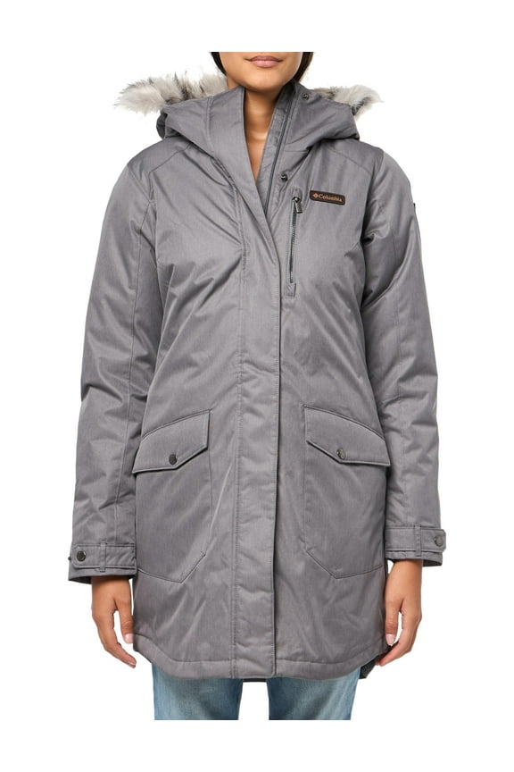 Women's Suttle Mountain Long Insulated Jacket, 2024 City Grey, Small