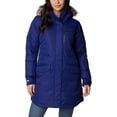 thumbnail image 1 of Columbia Women's Suttle Mountain Long Insulated Jacket, Dark Sapphire, Large, 1 of 5