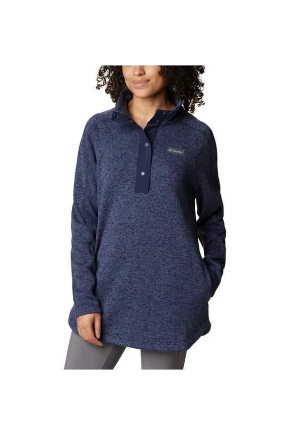 Women's Sweater Weather Tunic, Dark Nocturnal Heather, X-Small