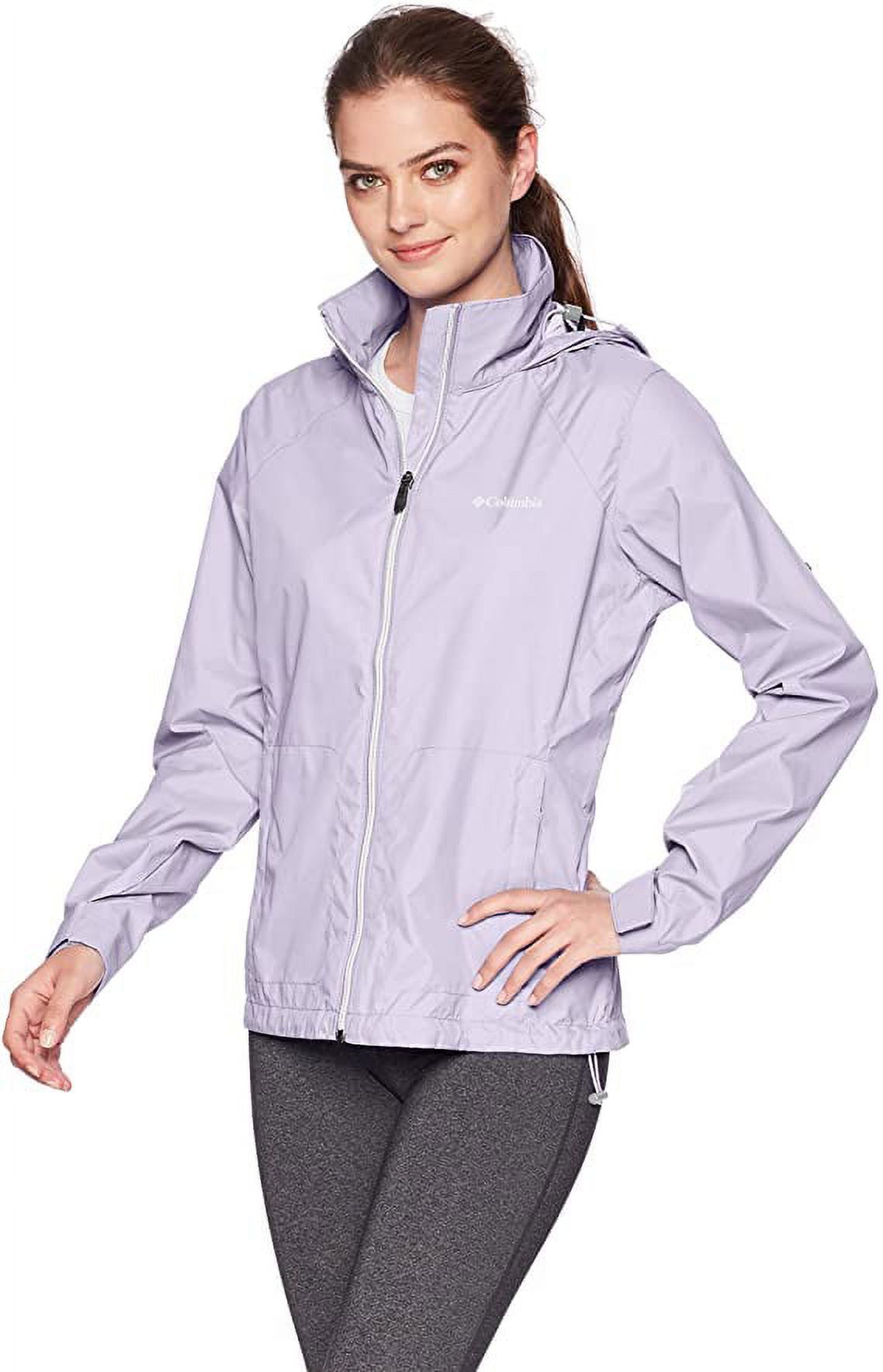 Columbia Women's Switchback Rain Jacket Purple Size 1X