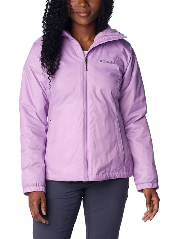 Women's Switchback Sherpa-Lined Jacket, Gumdrop, 2X