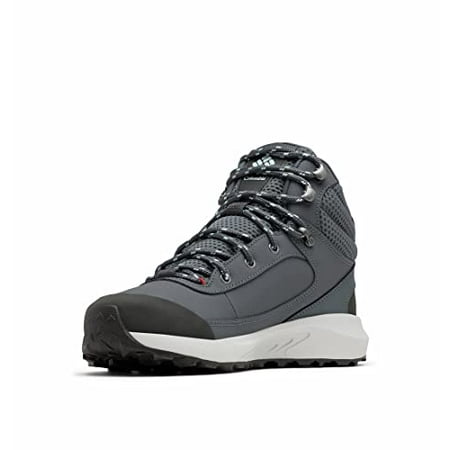 Columbia Women's Trailstorm Peak Mid Hiking Shoe, Graphite/ICY Morn, 9