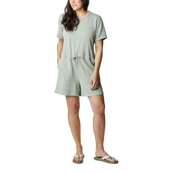 Columbia Women's Trek French Terry Romper, Safari, Large
