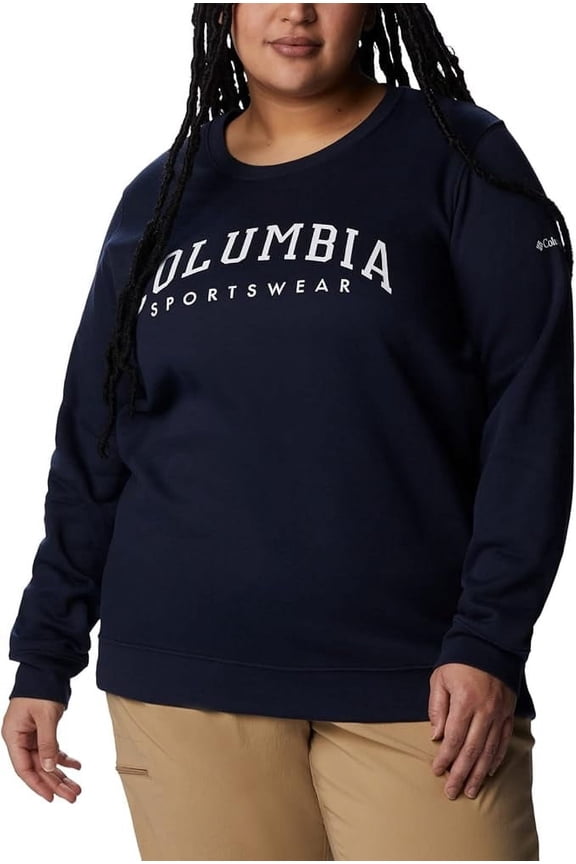 Women's Trek Graphic Crew, Collegiate Navy/CSC Collegiate, XX-Large
