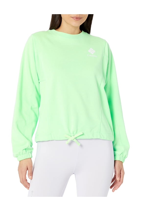 Women's Trek Seasonal Ft Crew, Key West/White CSC Stacked Logo, X-Small