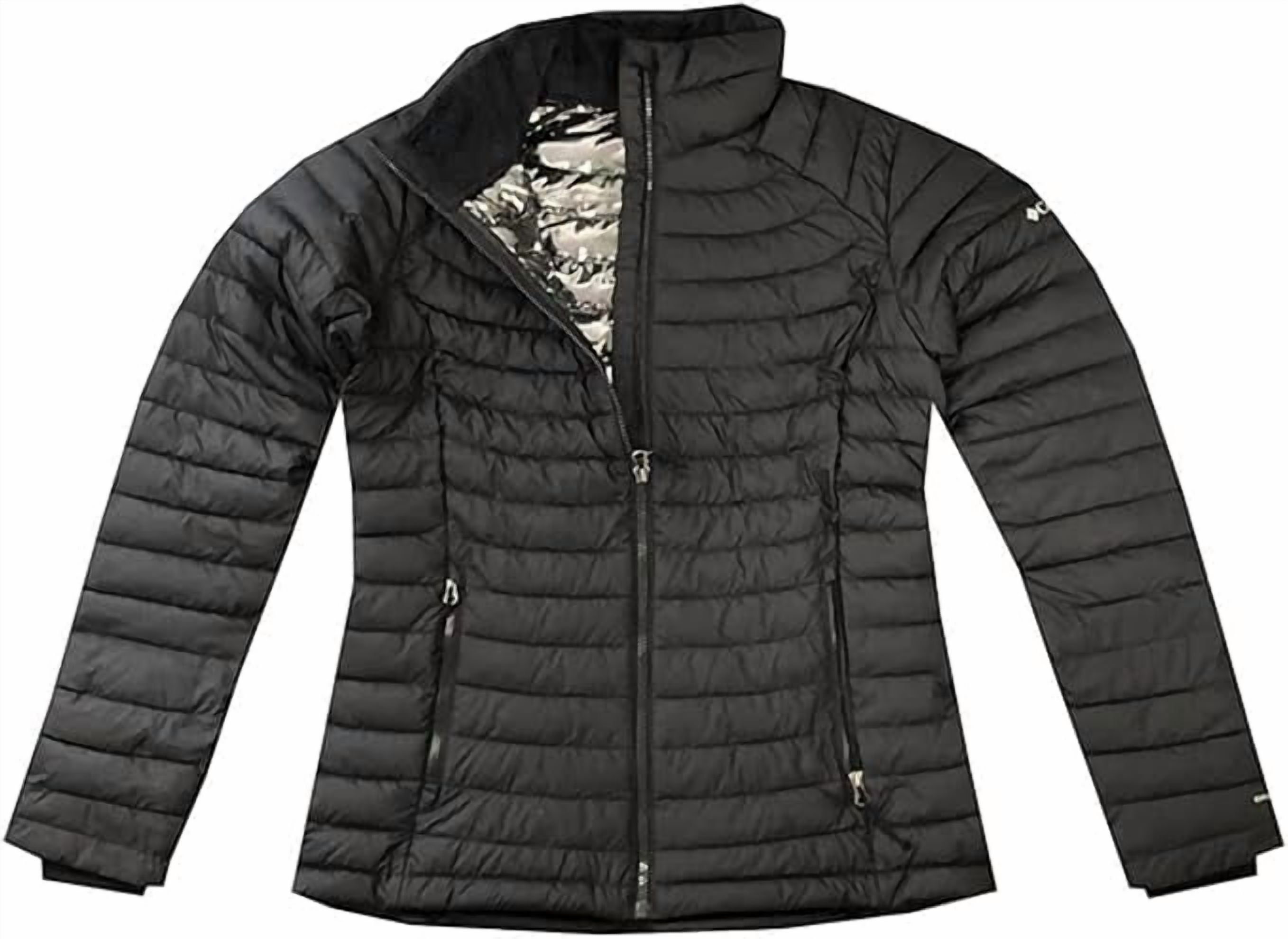 コロンビア ダウンジャケット レディース 黒 OMNI HEAT L/G Columbia Women's Winter Coats, White Out Ll Omni Heat Puffer
