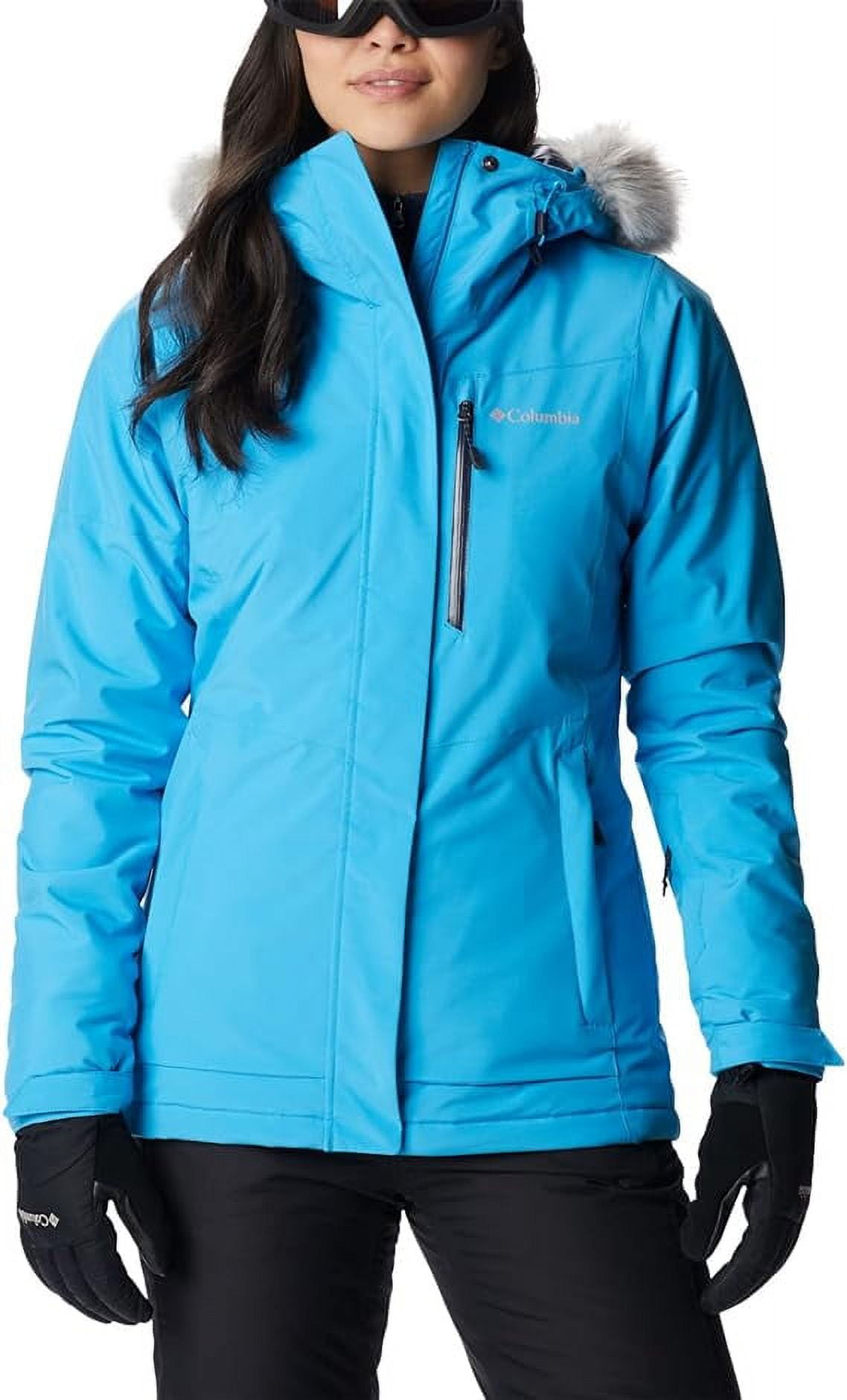 Columbia Womens Ava Alpine Insulated Winter Jacket Blue Chill XXLarge