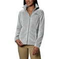 thumbnail image 1 of Columbia Womens Benton Springs Fleece Jacket Cirrus Grey Heather Large Petite, 1 of 9