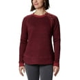 thumbnail image 1 of Columbia Womens Chillin Sweater Marsala Red Houndstooth X-Small, 1 of 5