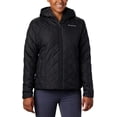 thumbnail image 1 of Columbia Womens Copper Crest Hooded Jacket Black 2X, 1 of 9