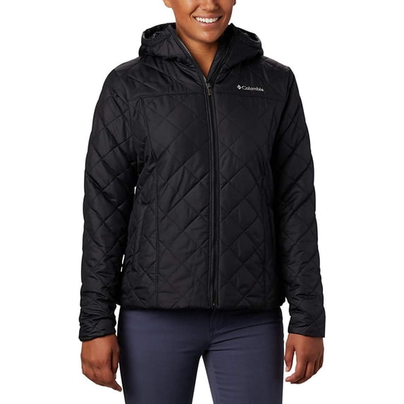 Columbia Womens Copper Crest Hooded Jacket Black 2X