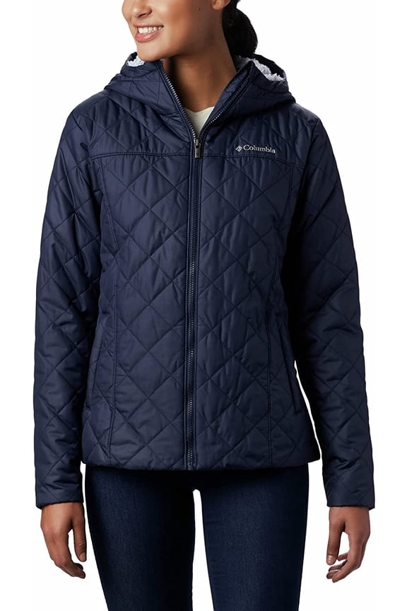 Womens Copper Crest Hooded Jacket Dark Nocturnal 3X