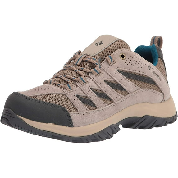Columbia Womens Crestwood Hiking Shoe 10 Pebble/Lagoon