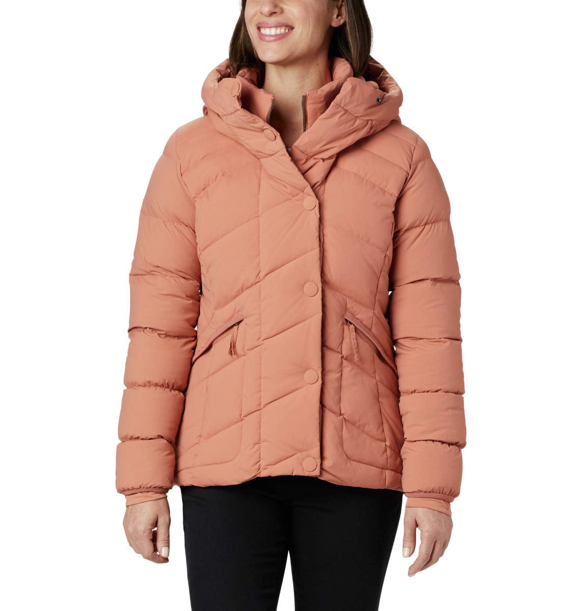 Hood Ember Springs Long Down Jacket Columbia Womens Ember Springs