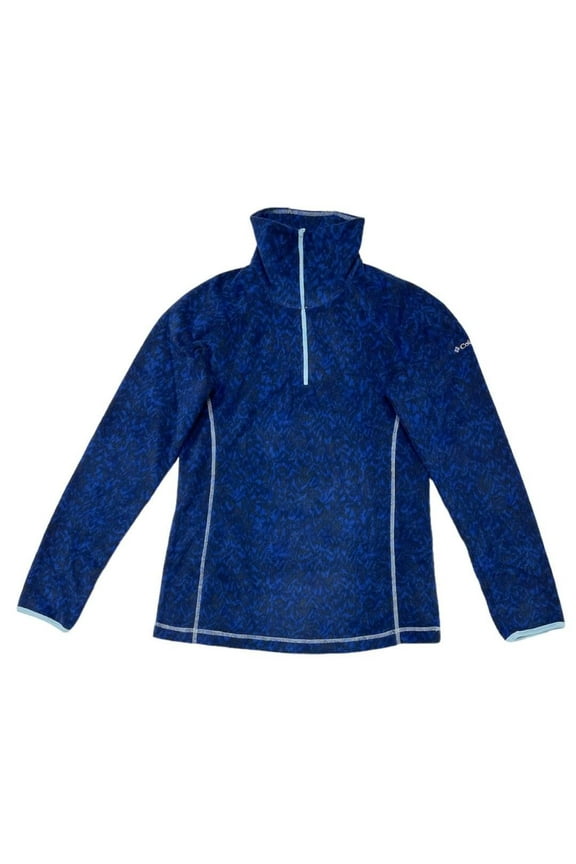 Womens Glacial Fleece III 1/2 Zip Jacket Blue L New