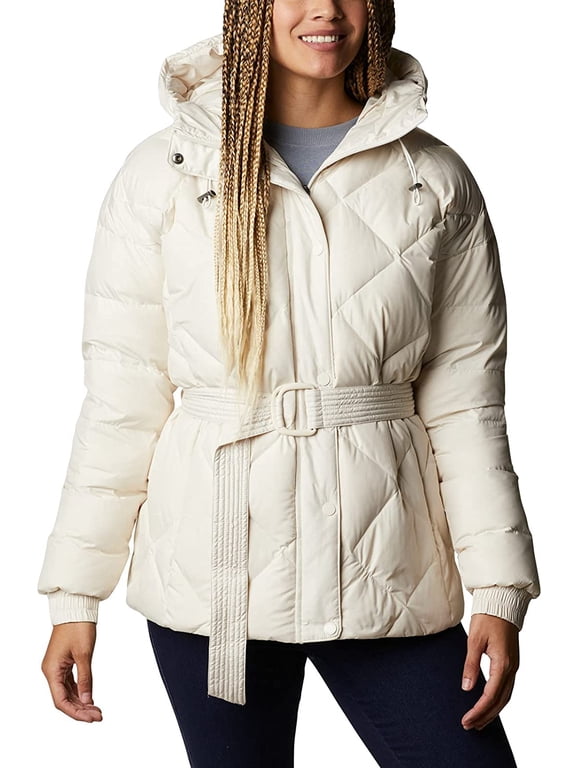 Womens Icy Heights Belted Jacket Chalk X-Large