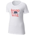 thumbnail image 1 of Columbia Womens Keep It Wild Graphic T-Shirt 100 S, 1 of 2