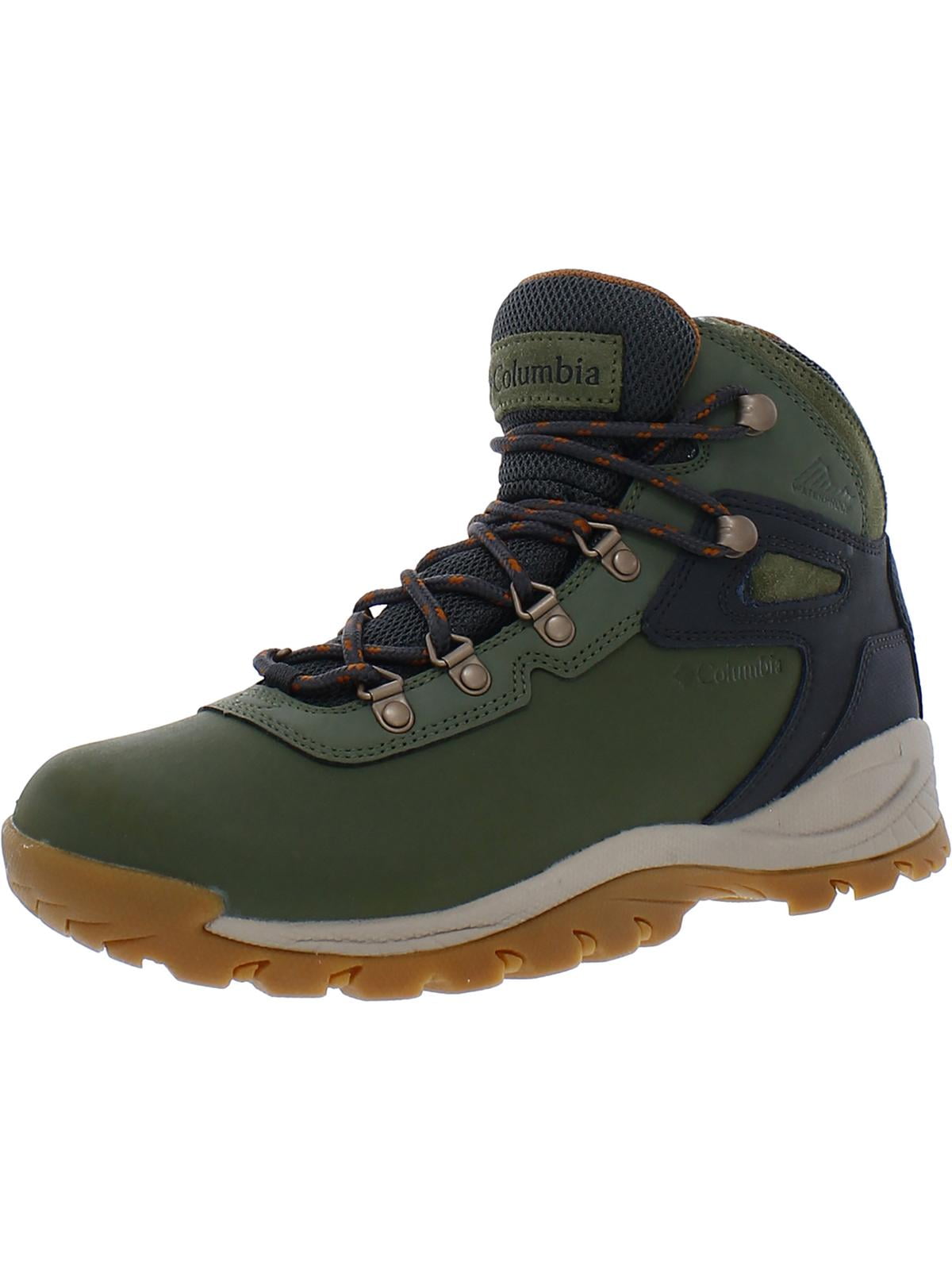 Columbia Womens Newton Ridge Plus Wide Leather Waterproof Hiking Boots