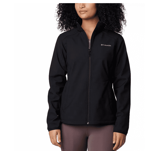 Columbia Womens Omni Shield  Softshell Jacket, Black, XL