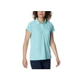 thumbnail image 1 of Columbia Womens Pfg Polo T-Shirt Gulf Stream M, 1 of 1