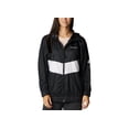 thumbnail image 1 of Columbia Womens Sandy Sail Windbreaker Jacket Black, White 2XL, 1 of 1