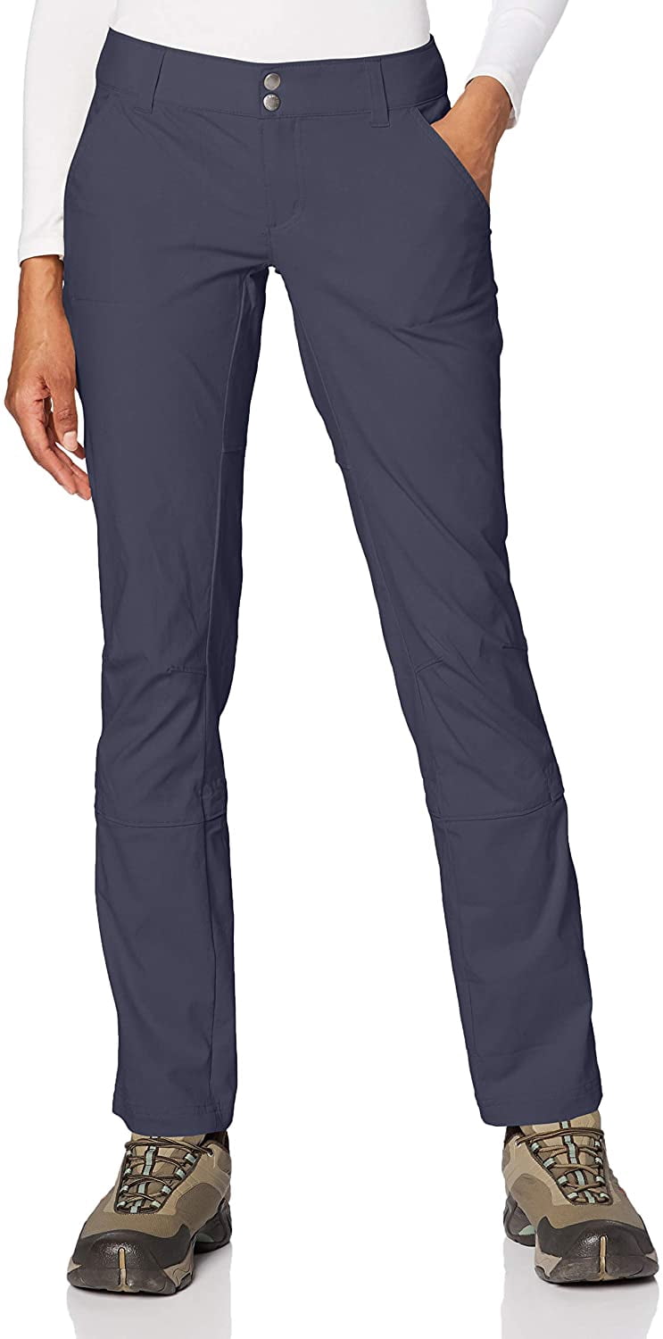 Columbia Damen Saturday Trail Wanderhose – Mit UPF 50, Wasserabweisend, Stretch-Material (British Tan, Größe 12)