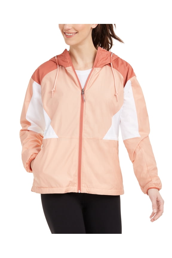 Womens Side Hill Colorblocked Hooded Jacket Size XS