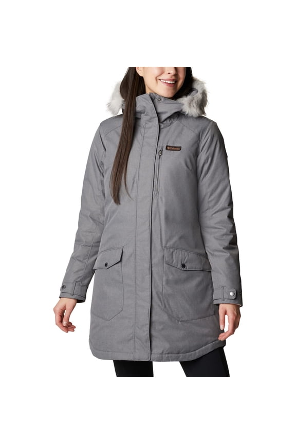 Womens Suttle Mountain Long Insulated Jacket