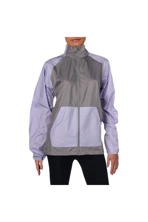 Womens Wind Resistant Casual Windbreaker Jacket