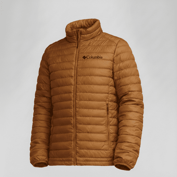 Columbia Woodrose Crest Packable Down Jacket - Camel - Large