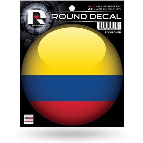 Columbia World Cup Soccer Round Decal