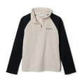 thumbnail image 1 of Columbia Youth Boys Glacial Half Zip, Dark Stone/Black, Large, 1 of 2