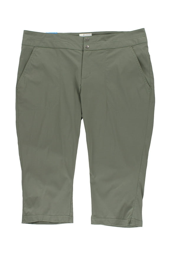 Zephyr Heights Capri Womens Pants Size 14, Color: Green